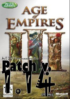 Box art for AoE III PortugueseBrazilian Patch v. 1.14