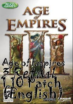 Box art for Age of Empires 3 Retail 1.10 Patch (English)