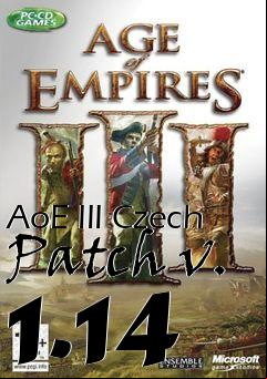 Box art for AoE III Czech Patch v. 1.14