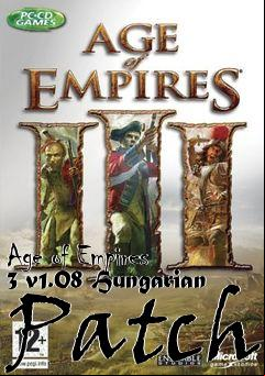 Box art for Age of Empires 3 v1.08 Hungarian Patch