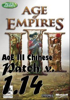 Box art for AoE III Chinese Patch v. 1.14