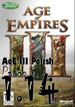 Box art for AoE III Polish Patch v. 1.14