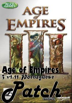 Box art for Age of Empires 3 v1.11 Portuguese Patch