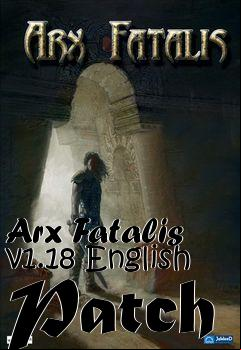 Box art for Arx Fatalis v1.18 English Patch