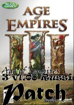 Box art for Age of Empires 3 v1.08 Russian Patch