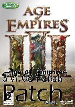 Box art for Age of Empires 3 v1.08 Polish Patch