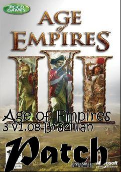 Box art for Age of Empires 3 v1.08 Brazilian Patch