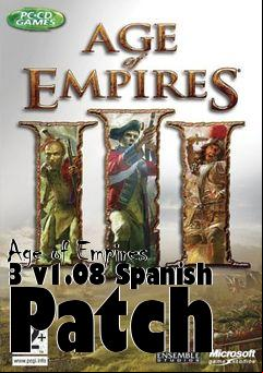 Box art for Age of Empires 3 v1.08 Spanish Patch