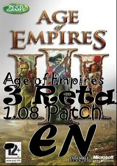 Box art for Age of Empires 3 Retail 1.08 Patch - EN