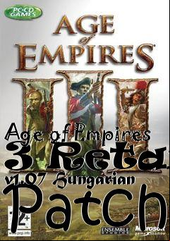 Box art for Age of Empires 3 Retail v1.07 Hungarian Patch