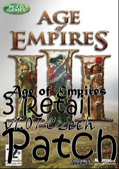 Box art for Age of Empires 3 Retail v1.07 Czech Patch