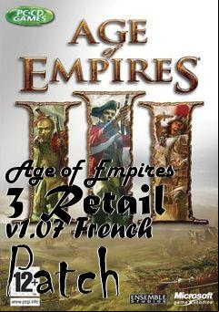 Box art for Age of Empires 3 Retail v1.07 French Patch