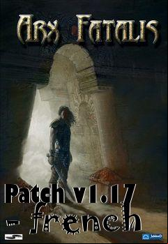 Box art for Patch v1.17 - french