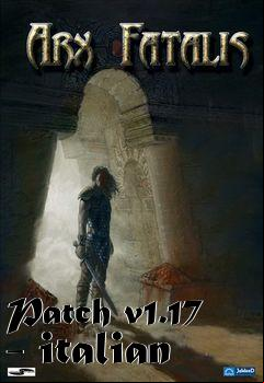 Box art for Patch v1.17 - italian
