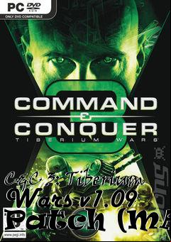 Box art for C&C 3: Tiberium Wars v1.09 Patch (MAC)