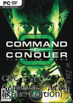 Box art for C&C 3 v1.02 German Patch (Kane Edition)