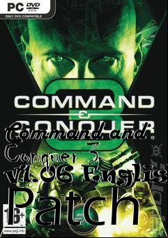 Box art for Command and Conquer 3 v1.06 English Patch