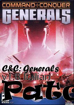 Box art for C&C: Generals v1.8 Italian Patch
