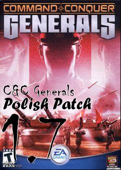 Box art for C&C Generals Polish Patch 1.7
