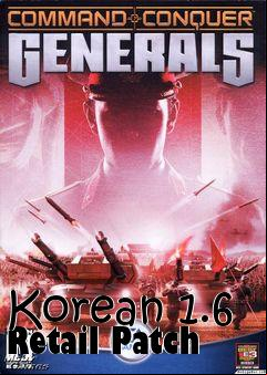 Box art for Korean 1.6 Retail Patch