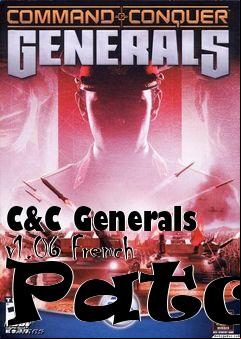 Box art for C&C Generals v1.06 French Patch
