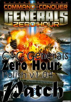 Box art for C&C Generals Zero Hour Polish v1.04 Patch