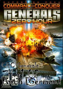 Box art for C&C Generals ZH v1.02 Patch [German]