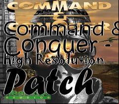 Box art for Command & Conquer - High Resolution Patch