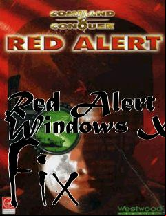 Box art for Red Alert Windows XP Fix