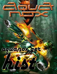 Box art for aquanox ger hist