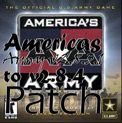 Box art for Americas Army v2.8.3.1 to v2.8.4 Patch