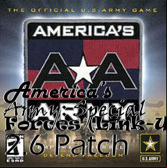 Box art for America’s Army: Special Forces (Link-Up) 2.6 Patch