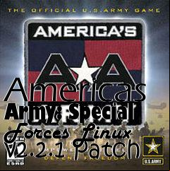 Box art for Americas Army: Special Forces Linux v2.2.1 Patch