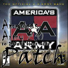 Box art for Americas Army 2.0 to 2.0a Client-side Patch