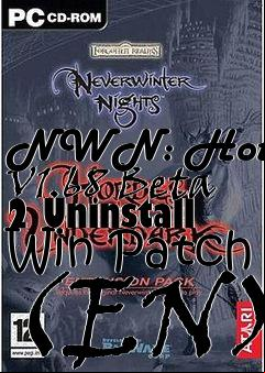 Box art for NWN: HotU V1.68 Beta 2 Uninstall Win Patch (EN)