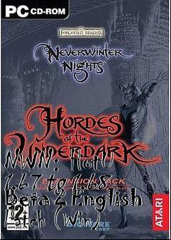 Box art for NWN: HotU 1.67 to 1.68 Beta 2 English Patch (Win)