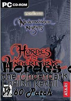 Box art for Hordes of the Underdark English Retail v1.60 Patch