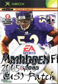 Box art for Madden NFL 2005 v1.3 (US) Patch