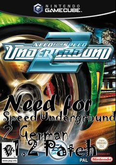 Box art for Need for Speed Underground 2 German v1.2 Patch