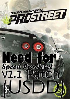 Box art for Need for Speed ProStreet v1.1 Patch (USDD)