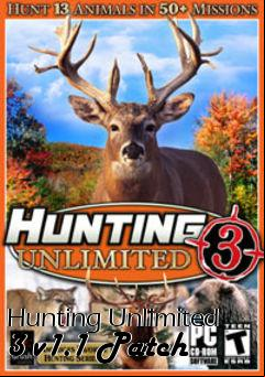 Box art for Hunting Unlimited 3 v1.1 Patch