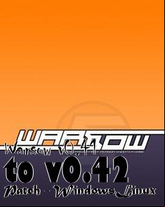Box art for Warsow v0.41 to v0.42 Patch - WindowsLinux