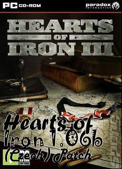 Box art for Hearts of Iron 1.06b (Czech) Patch