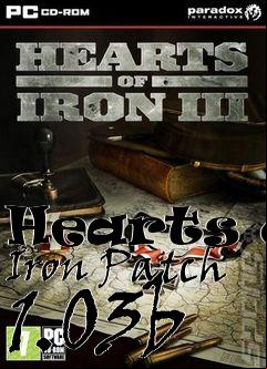 Box art for Hearts of Iron Patch 1.03b
