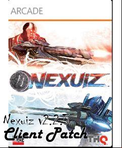 Box art for Nexuiz v2.2.3 Client Patch