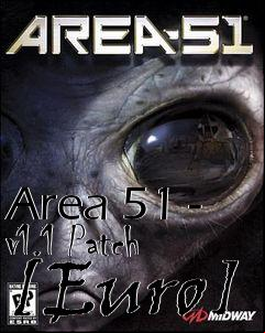 Box art for Area 51 - v1.1 Patch [Euro]