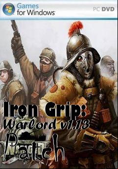 Box art for Iron Grip: Warlord v1.13 Patch