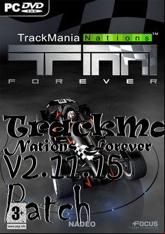 Box art for TrackMania Nations Forever v2.11.15 Patch