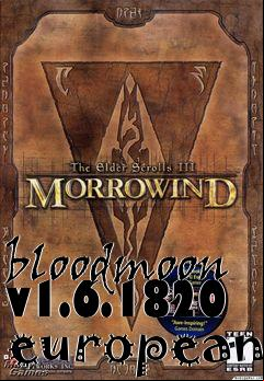 Box art for bloodmoon v1.6.1820 european