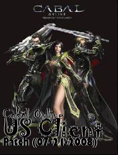 Box art for Cabal Online US Client Patch (07-21-2008)